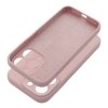Futerał do iPhone 16 PLUS Silicone 2mm pudrowy róż